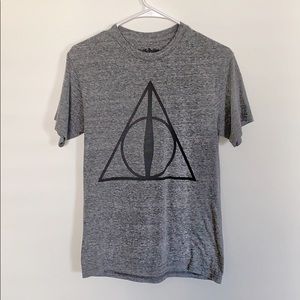 Harry Potter Deathly Hallows T-Shirt, Size S